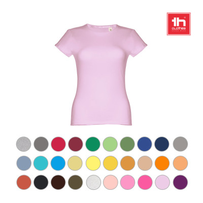 THC SOFIA. T-shirt cintada para senhora em algodão